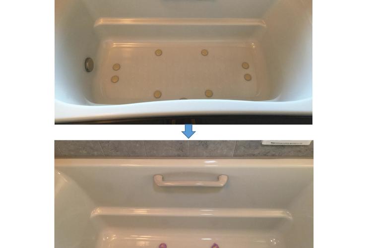 FRP浴槽ビフォーアフター